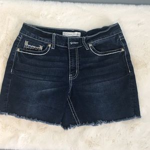 1946 denim shorts size 8